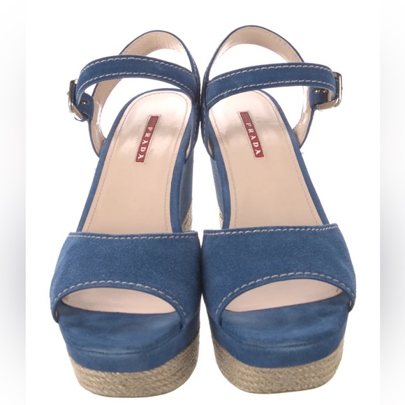 Prada wedge sandals - Picture 2 of 6